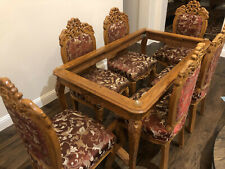 teak w table chairs dining for sale  Plano