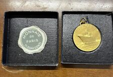 Médaille pendentif paquebot d'occasion  Avesnes-sur-Helpe