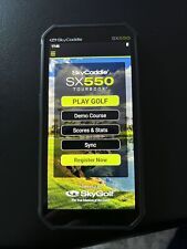 Skycaddie sx550 golf for sale  EXETER
