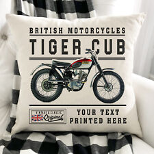 Personalised motorbike cushion for sale  BRIDGNORTH