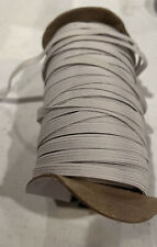 Banda elástica plana blanca de 1/4" pulgada, usado segunda mano  Embacar hacia Argentina