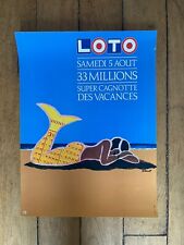 Villemot affiche loto d'occasion  Paris XIII