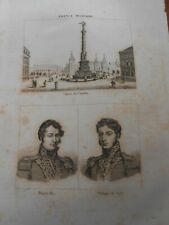 1836 engraving paris d'occasion  Expédié en Belgium