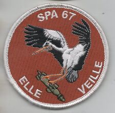 French Air Force Spa 67 patch, gancho e laço comprar usado  Enviando para Brazil