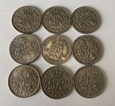 Bundle british sixpence for sale  EASTBOURNE