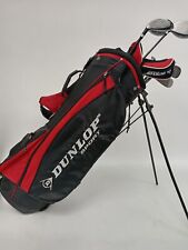 Dunlop Golf Bag With Set of Dunlop Tour TP 12 Golf Clubs Black/Red Sporting Good for sale  Shipping to South Africa