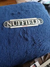 Nuffield tractor badge for sale  BELPER
