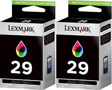 New Genuine Lexmark 29 2PK Ink Cartridges X Series X5075 X2500 Z Series Z1310, used for sale  Shipping to South Africa