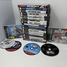 Grande Lote 24x Jogos PS2/PS1/PSP Lote de Jogos Todos Funcionando Testado, usado comprar usado  Enviando para Brazil