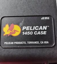 Käytetty, Pelican / Peli 1450 Protector Case - Hard Carry Camera Bag - Lid Foam Included myynnissä  Leverans till Finland