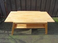 Used, Ikea Lillberg Large Coffee Solid  Table / Bench. Beech / Pine affect for sale  Shipping to South Africa