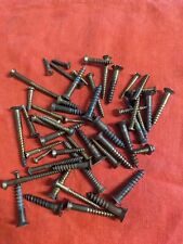Brass wood screws for sale  CLEETHORPES