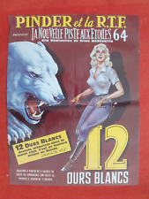 Affiche cirque pinder d'occasion  Sainte-Maure-de-Touraine