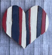 Wooden heart american for sale  Calimesa