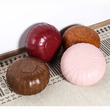 Round moroccan leather for sale  Shipping to Ireland