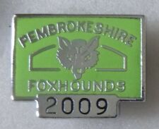 Pembrokeshire foxhounds 2009 for sale  Shipping to Ireland