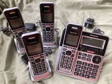 Teléfono inalámbrico 4 auriculares Panasonic KX-TG994SK KX-TGF970 contestador automático 📞 ☎️, usado segunda mano  Embacar hacia Argentina