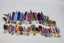 Mixed miniature medals for sale  LEEDS