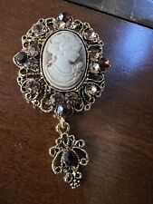 Vintage cameo brooch for sale  Fresno