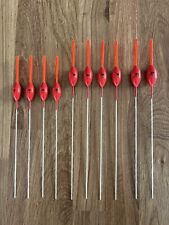 Used, 10 x DT RBS Open Pole Floats Match Coarse Fishing for sale  Shipping to South Africa