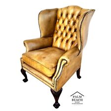 English leather armchair for sale  Lake Worth