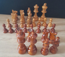 Chess wooden pieces for sale  BISHOP AUCKLAND