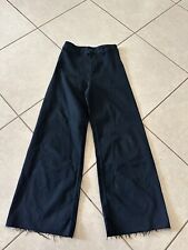 Pantalones de mezclilla negros Zara High Rise pierna ancha talla 6 segunda mano  Embacar hacia Argentina