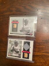 2001 Upper Deck Michael Jordan MJ Salute Jersey Bat Cards Barons White Sox , used for sale  Connelly Springs
