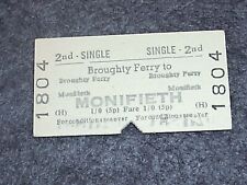 Railway. ticket. 2nd for sale  SLEAFORD