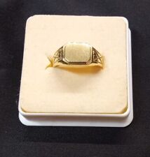 18ct gold signet for sale  WAKEFIELD
