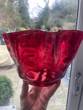 cranberry lamp shade for sale  PINNER