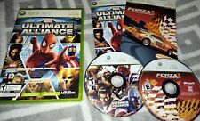 Marvel Ultimate Alliance & Forza 2 Motorsport Game Combo Xbox 360 CIB Spiderman! for sale  Shipping to South Africa