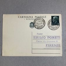 Intero postale regno usato  Saronno