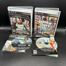 Grand Theft Auto IV -Complete Edition & GTA 5 (Sony PlayStation 3, 2008) Testado comprar usado  Enviando para Brazil