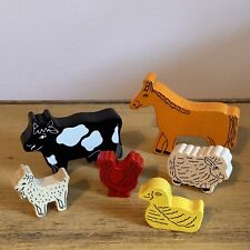 Wooden farm animals for sale  Shipping to Ireland