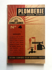 Plomberie coll. livres d'occasion  Lorient