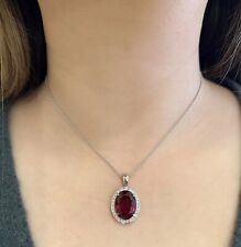 Gia oval rubellite for sale  La Jolla