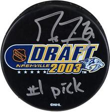 Marc-Andre Fleury Golden Knights Signed 2003 NHL Draft Logo Hockey Puck "1 Pick" for sale  Shipping to South Africa