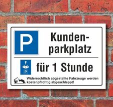 Schild kundenparkplatz privatp gebraucht kaufen  Bad Driburg