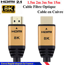 Certifié Ultra Haute Vitesse HDMI 2.1 Câble 8K @ 60/4K @ 120 48Gbps De PS5/Xbox d'occasion  Mulhouse-