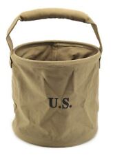 wwii bucket water canvas for sale  USA
