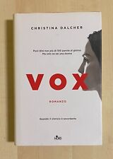 Vox christina dalcher. usato  Milano