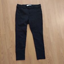 Old Navy Women's Black Pixie Ankle Pants Embossed Textured Sz 4 for sale  Shipping to South Africa