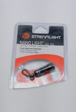 Light Miniature Nano Keychain LED Flashlight, Black 10 Lumens Streamlight 73001, used for sale  Shipping to South Africa