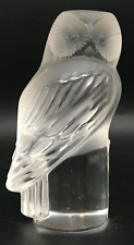 Lalique owl chouette d'occasion  Expédié en Belgium