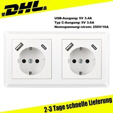 Doppelsteckdose 2usb 2usb gebraucht kaufen  Kliestow, -Rosengarten, -Lichtenberg