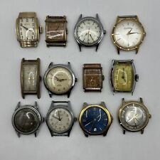 Lote de 12 relógios vintage Caravelle, Thoresen, Wyler, Imperial, Rensie, etc não testados comprar usado  Enviando para Brazil