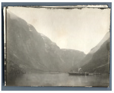 Norvège fjord vintage d'occasion  Pagny-sur-Moselle