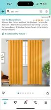 thermal backed curtains for sale  Houston