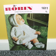 Robin vintage knitting for sale  COLEFORD